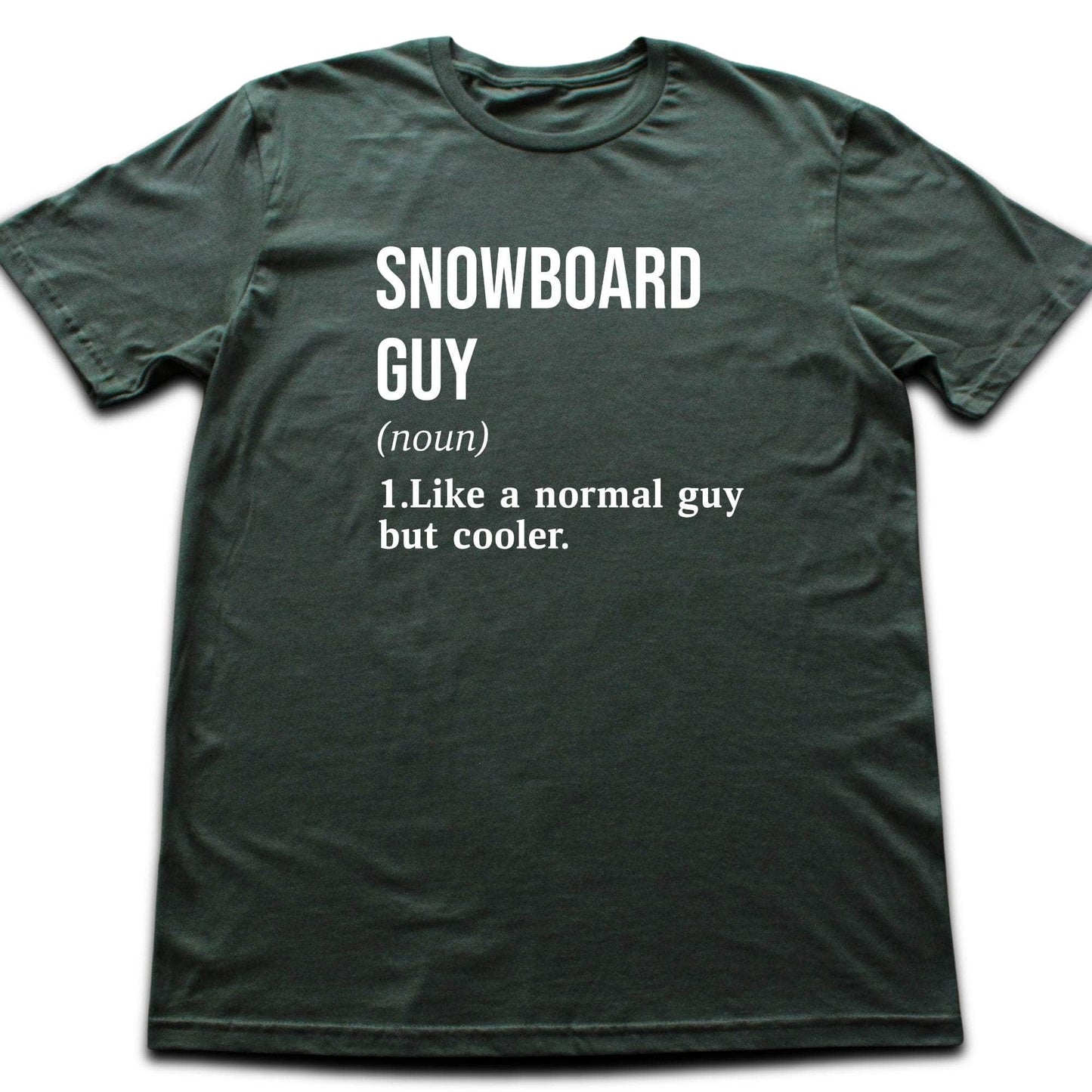 Snowboard Guy Definition T-shirt