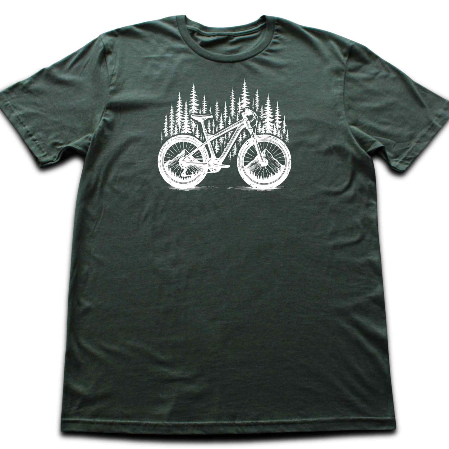 Wooden Mountain Bike T-shirt