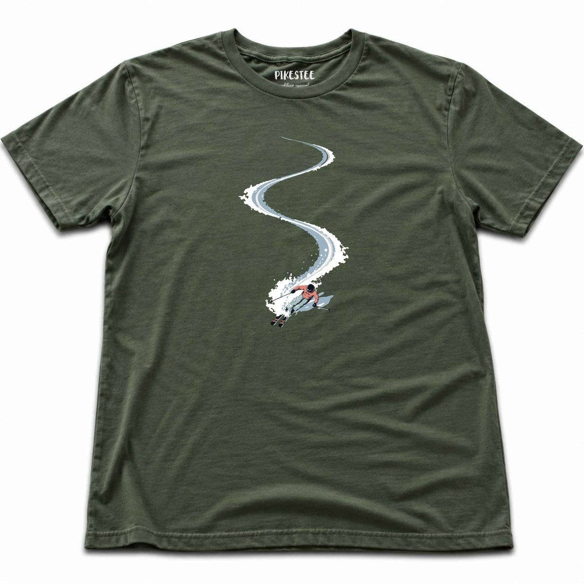 Snow Slalom T-shirt - Military Green
