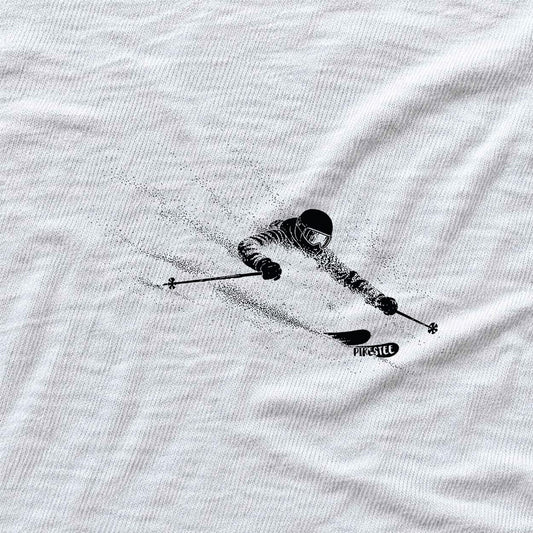 Ski Flow T-shirt - White - hero
