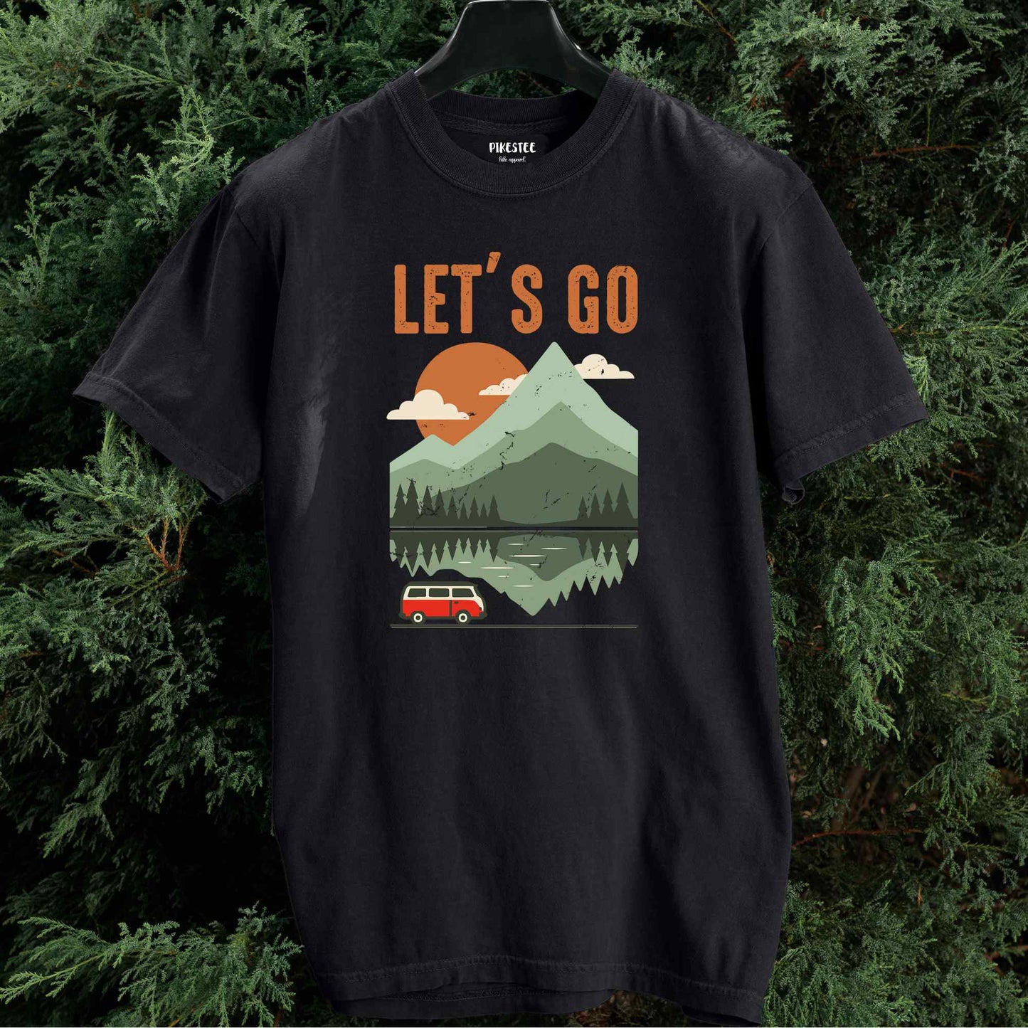 Let's Go Van Landscape T-shirt