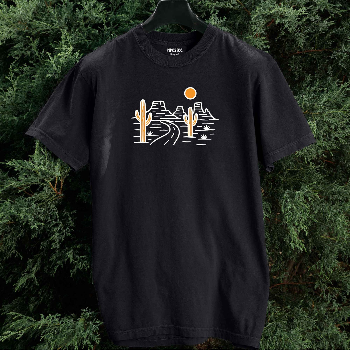 Canyon and Road Landscape T-shirt
