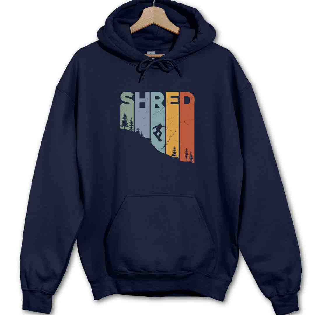 Shred Snowboard Hoodie