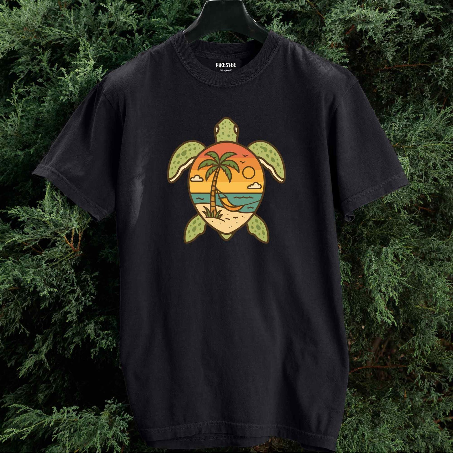 Turtle Beach Landscape T-shirt