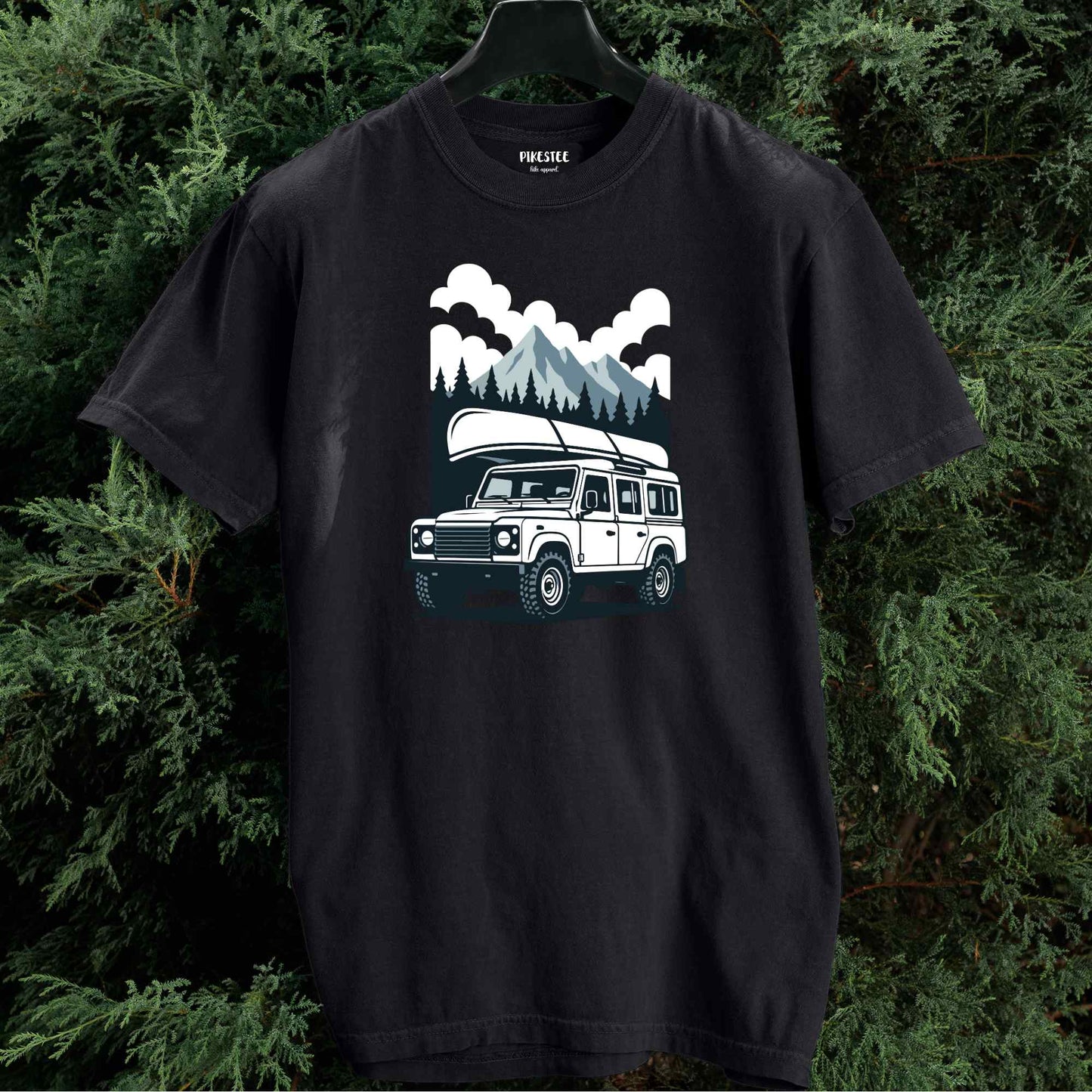 Jeep Canoe Landscape T-shirt