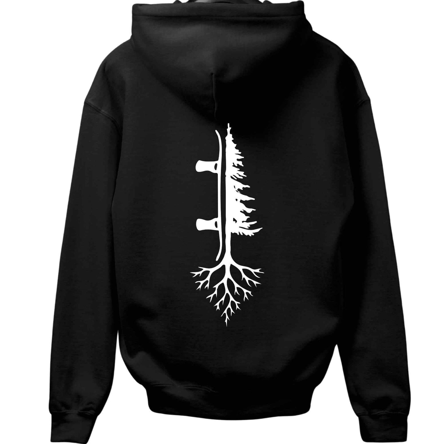 Snowboard Tree Back-Print Hoodie