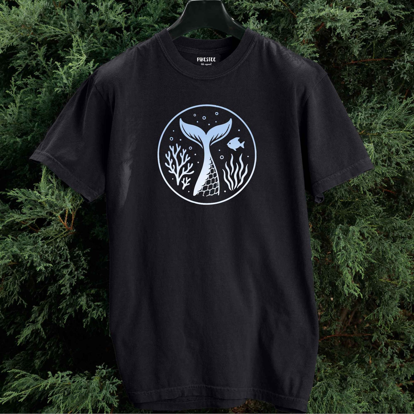 Round Whale Ocean T-shirt