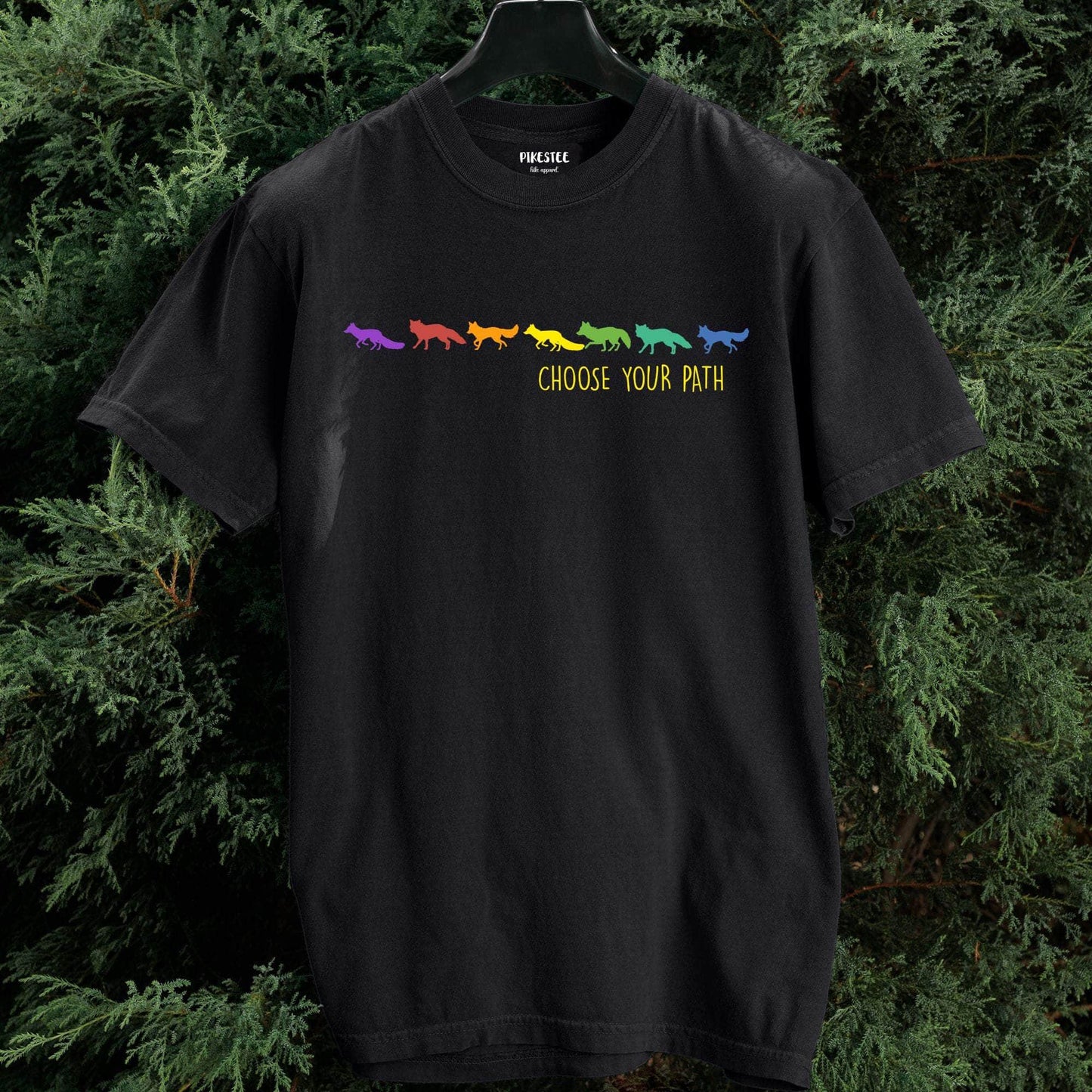 Choose Your Path Foxes T-shirt