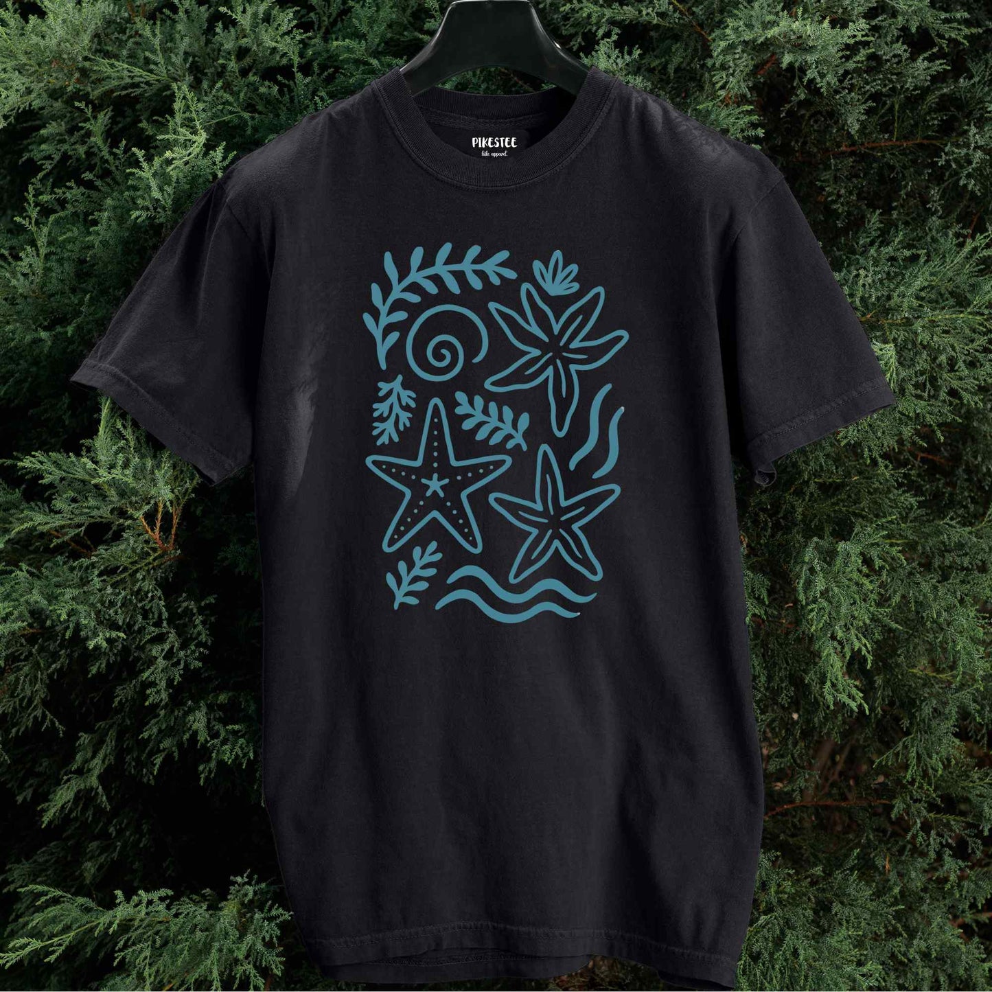 Floral Ocean Elements T-shirt