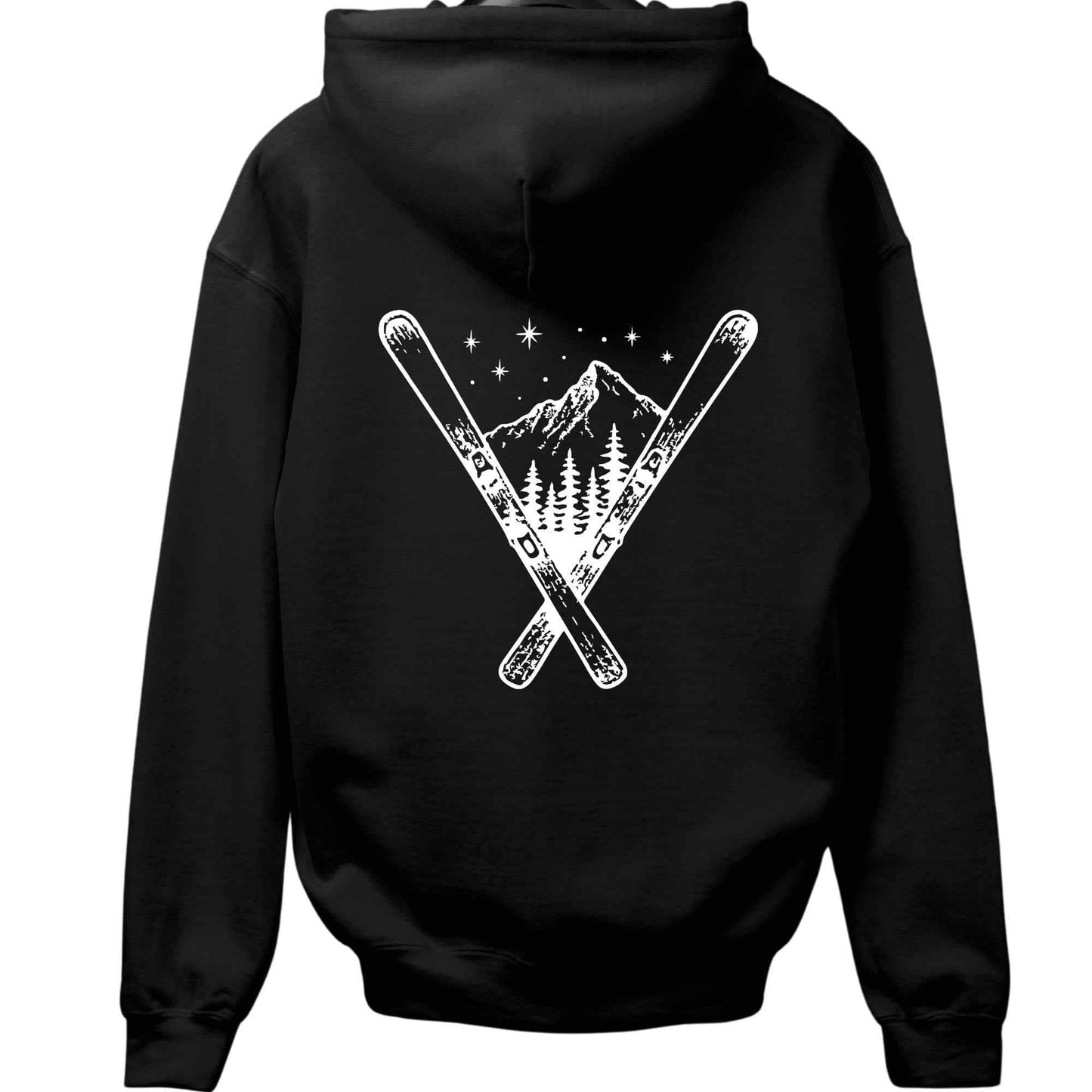Ski Cross Back-Print Hoodie