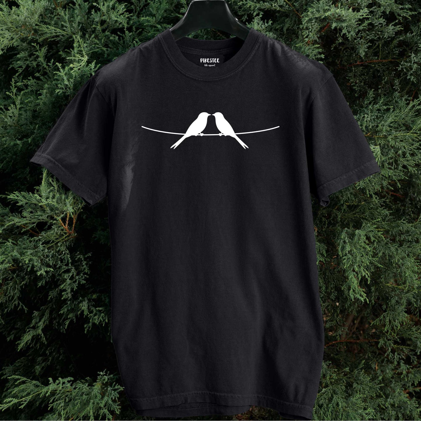 Hanging Birds Couple T-shirt