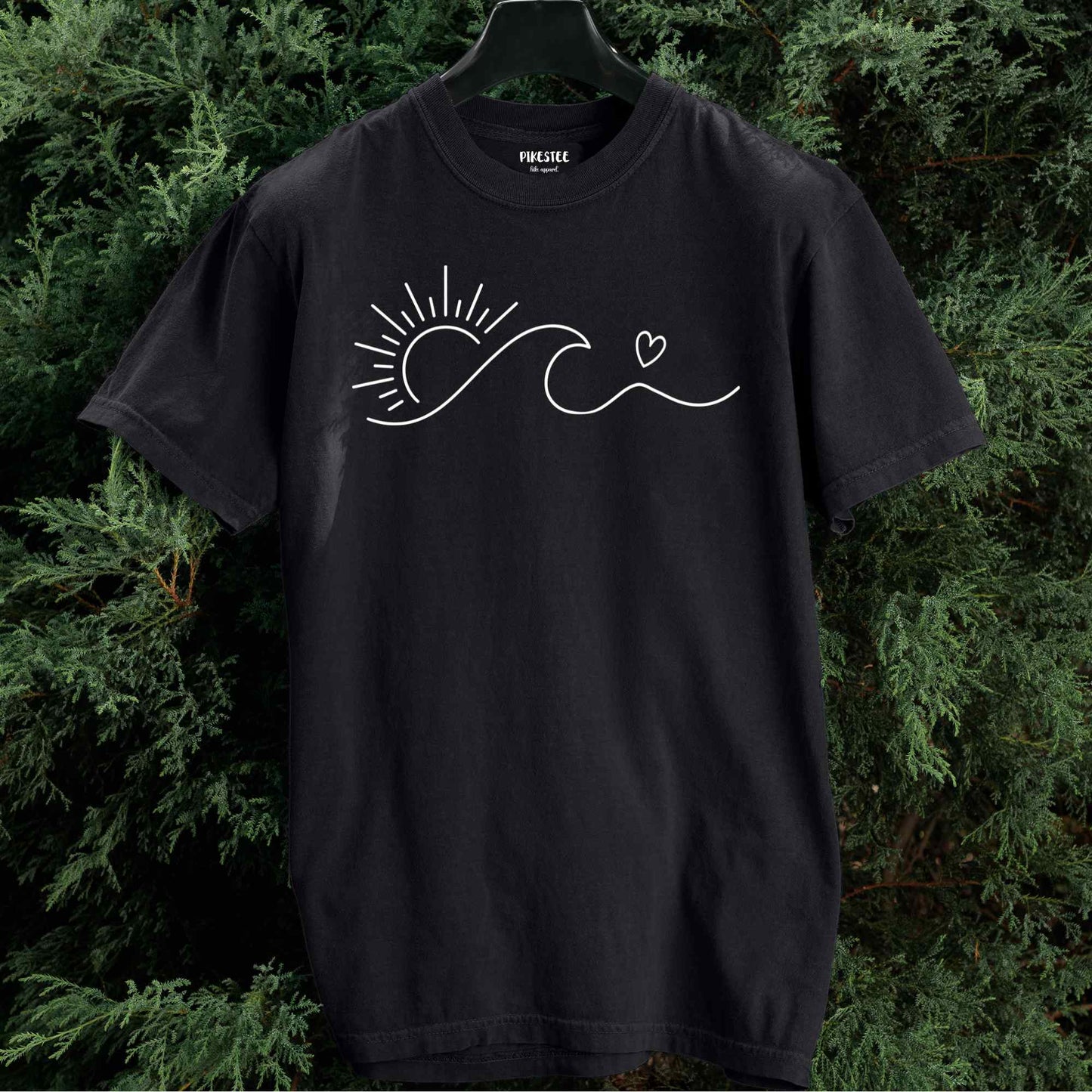 Sun Heart And Wave T-shirt