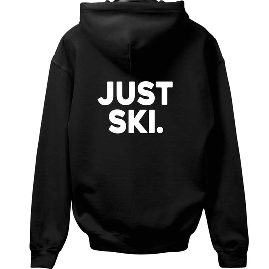 Just Ski Back-Print Hoodie