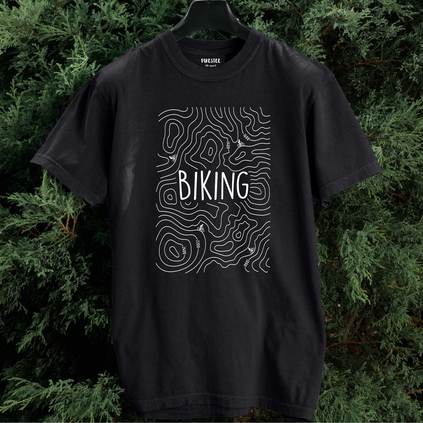 Biking Topography T-shirt