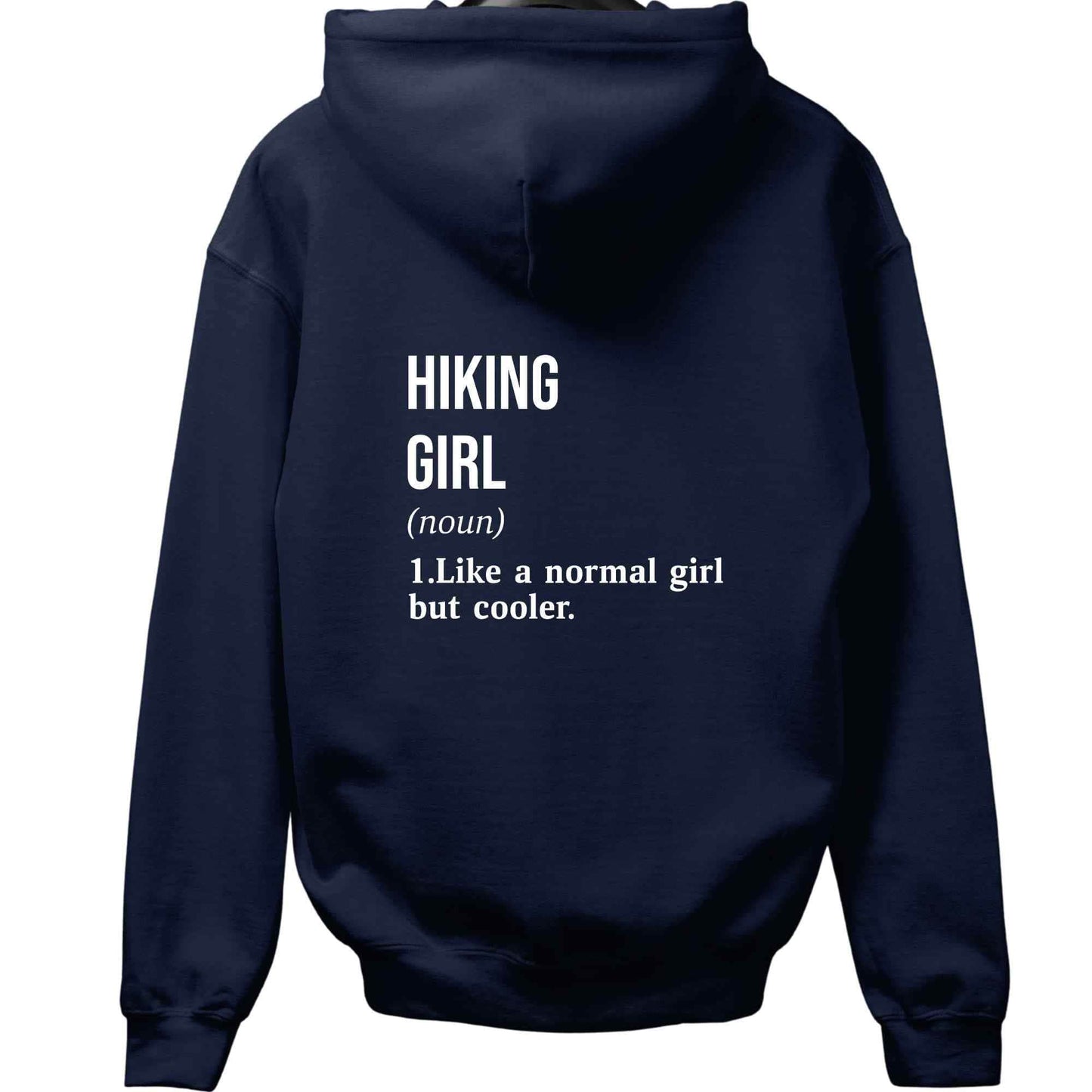 Hiking Girl Definition Back-Print Hoodie