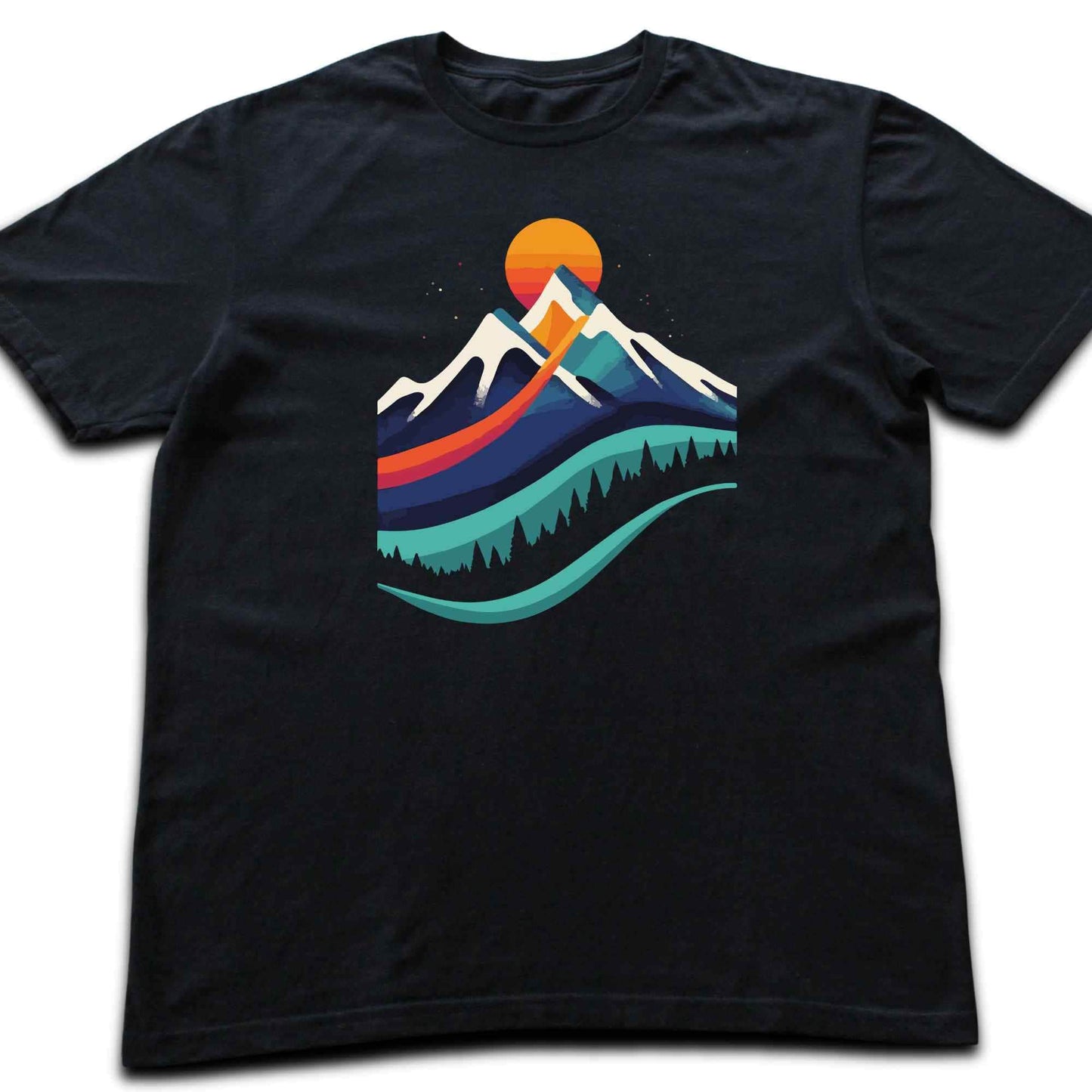 Colorfull Mountain T-shirt