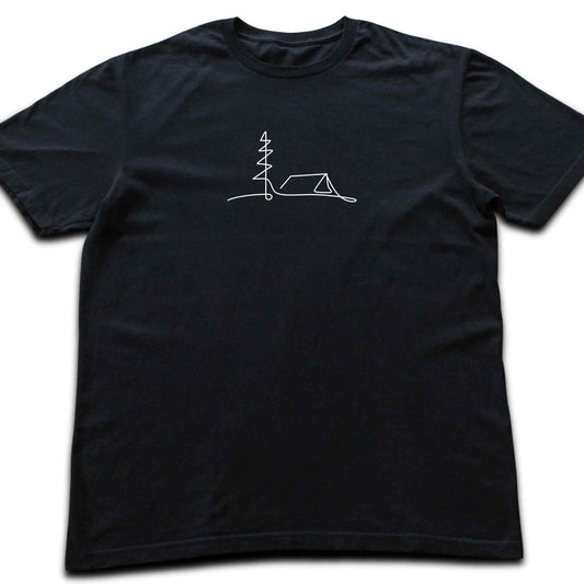 Line Art Camp T-shirt