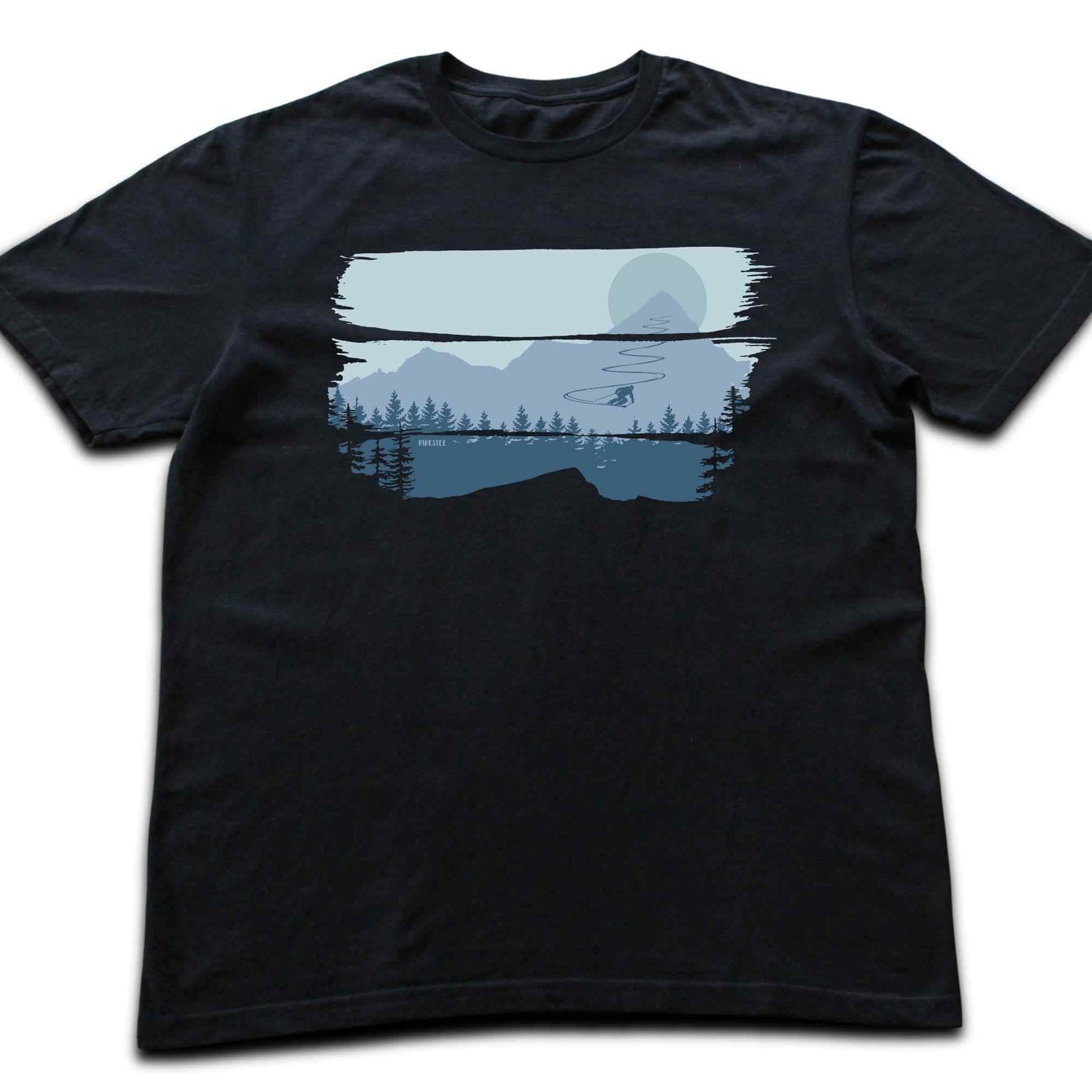 Ski Slalom Landscape T-shirt