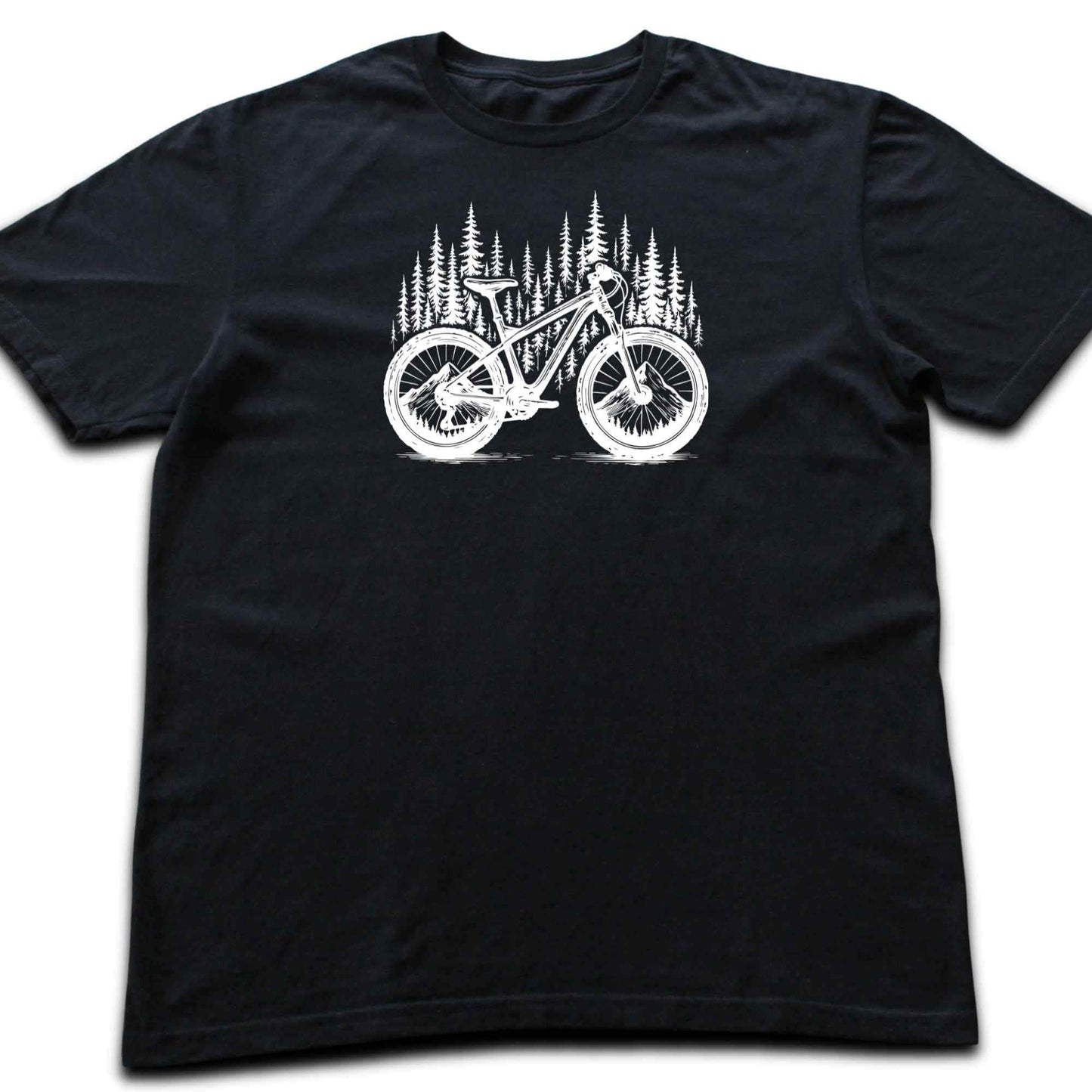 Wooden Mountain Bike T-shirt