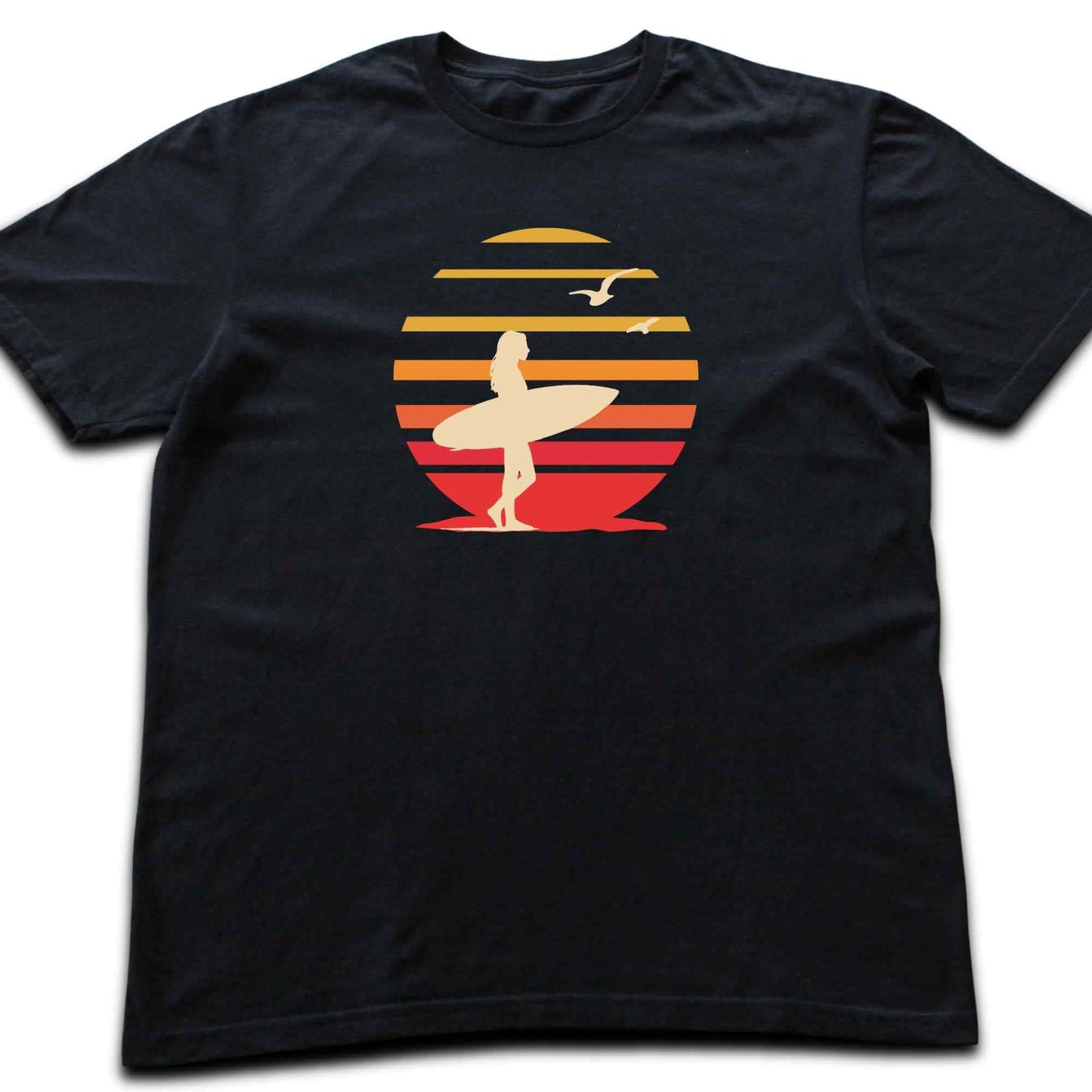 Dawn Surfing Girl T-shirt