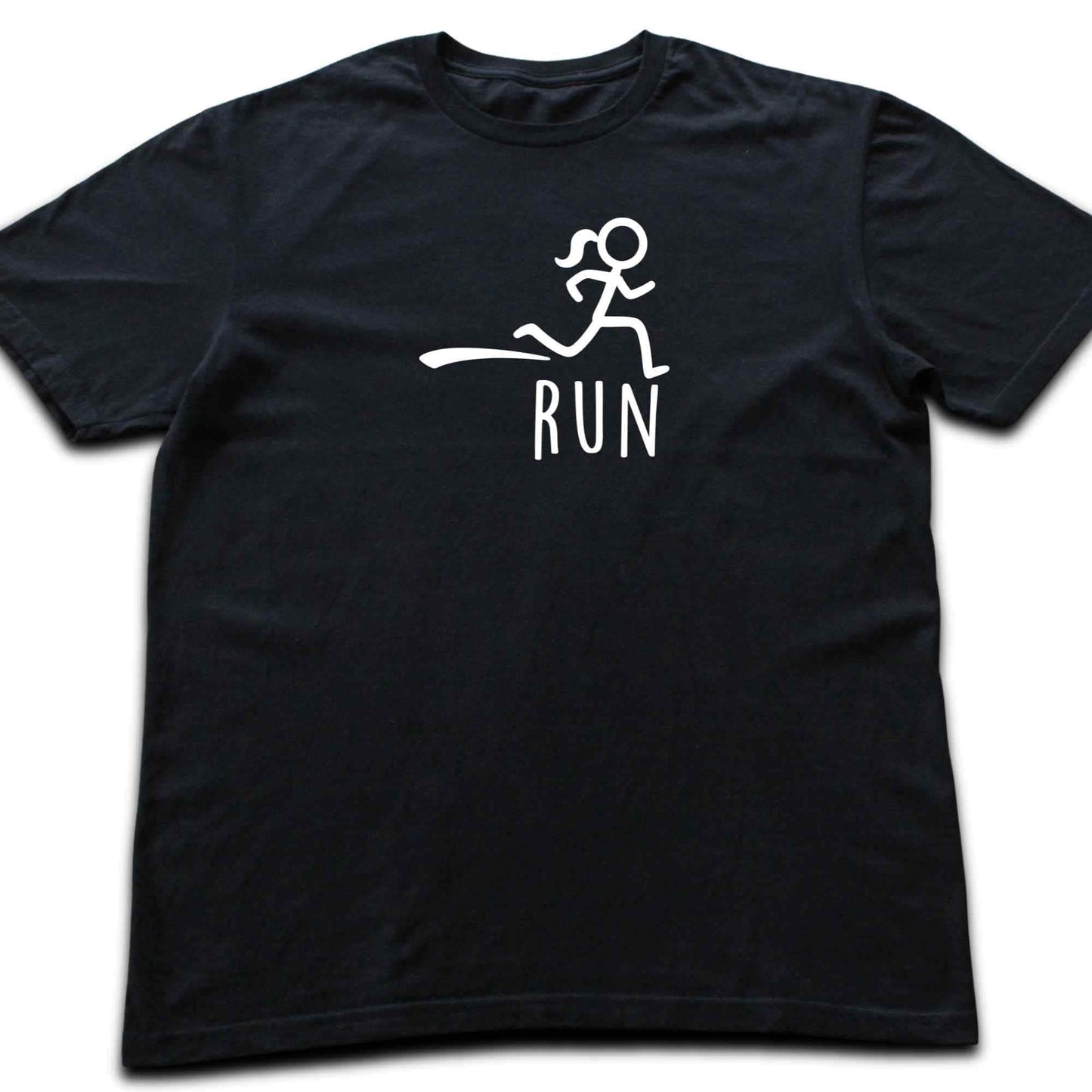 Running Girl Mascot T-shirt