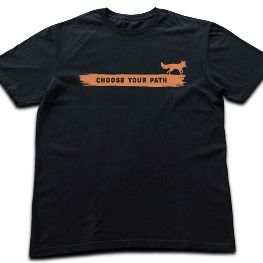 Choose Your Path Fox T-shirt