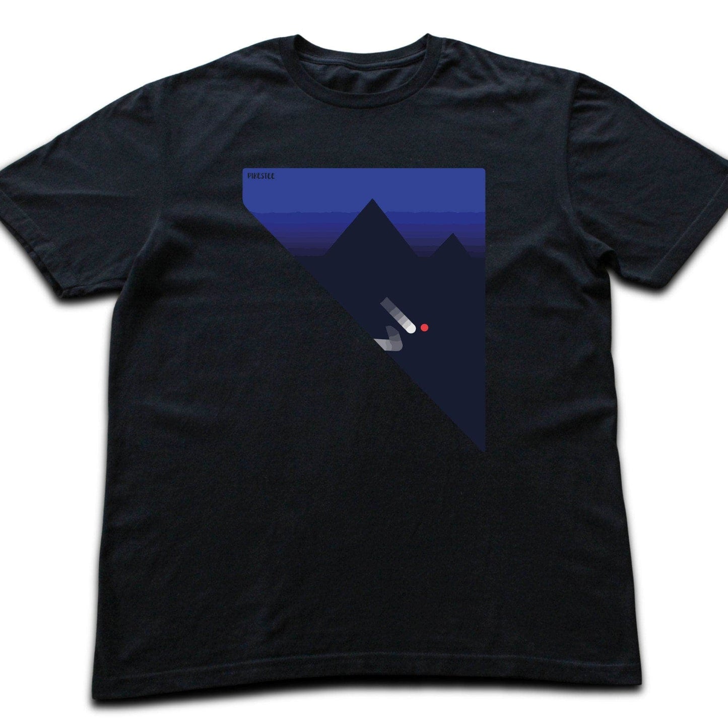 Geometric Ski Path T-shirt
