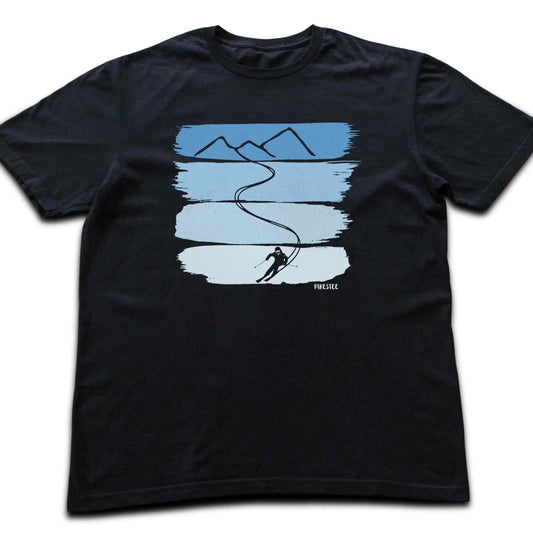 Gradient Ski Path T-shirt