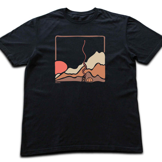 Abstract Camp Landscape T-shirt