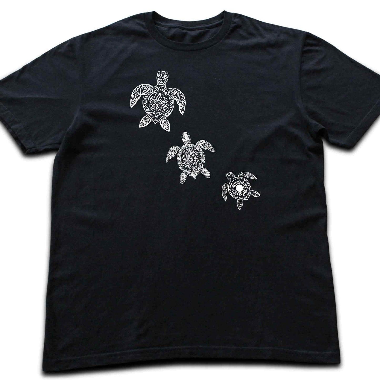 Three Turtle Mandala T-shirt