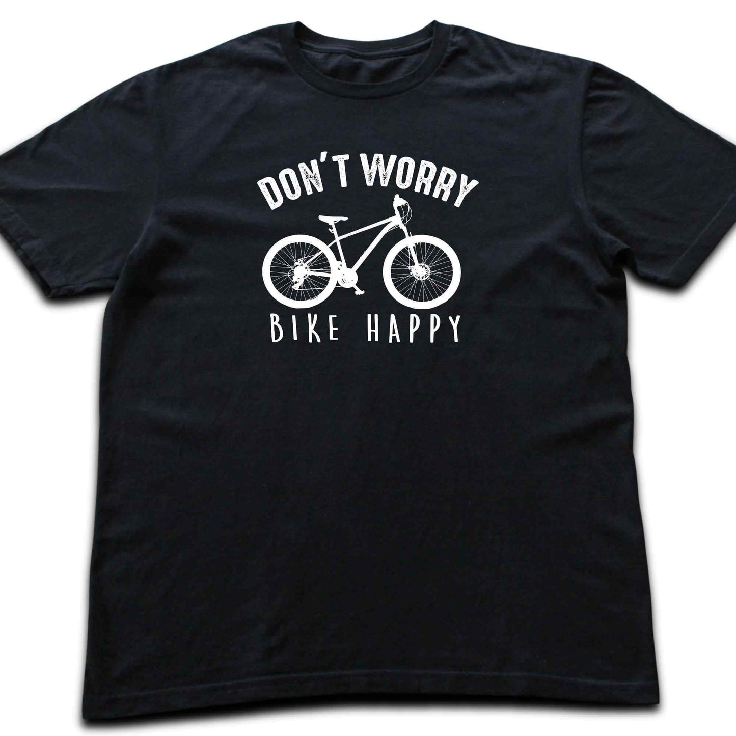 Don't Worry, Bike Happy T-shirt