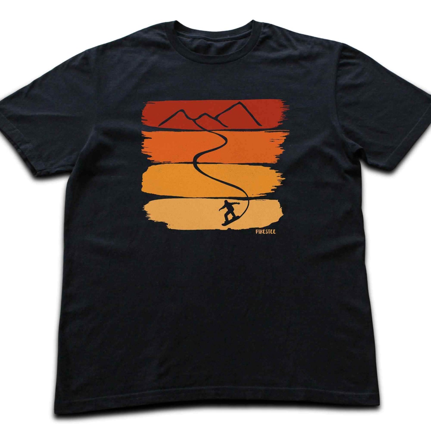 Gradient Snowboard Path T-shirt