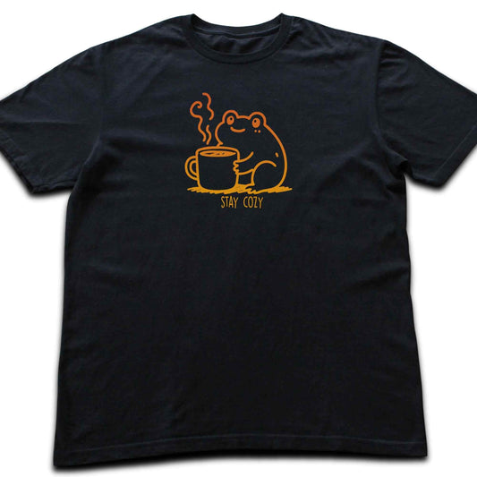 Coffee Cozy Frog T-shirt