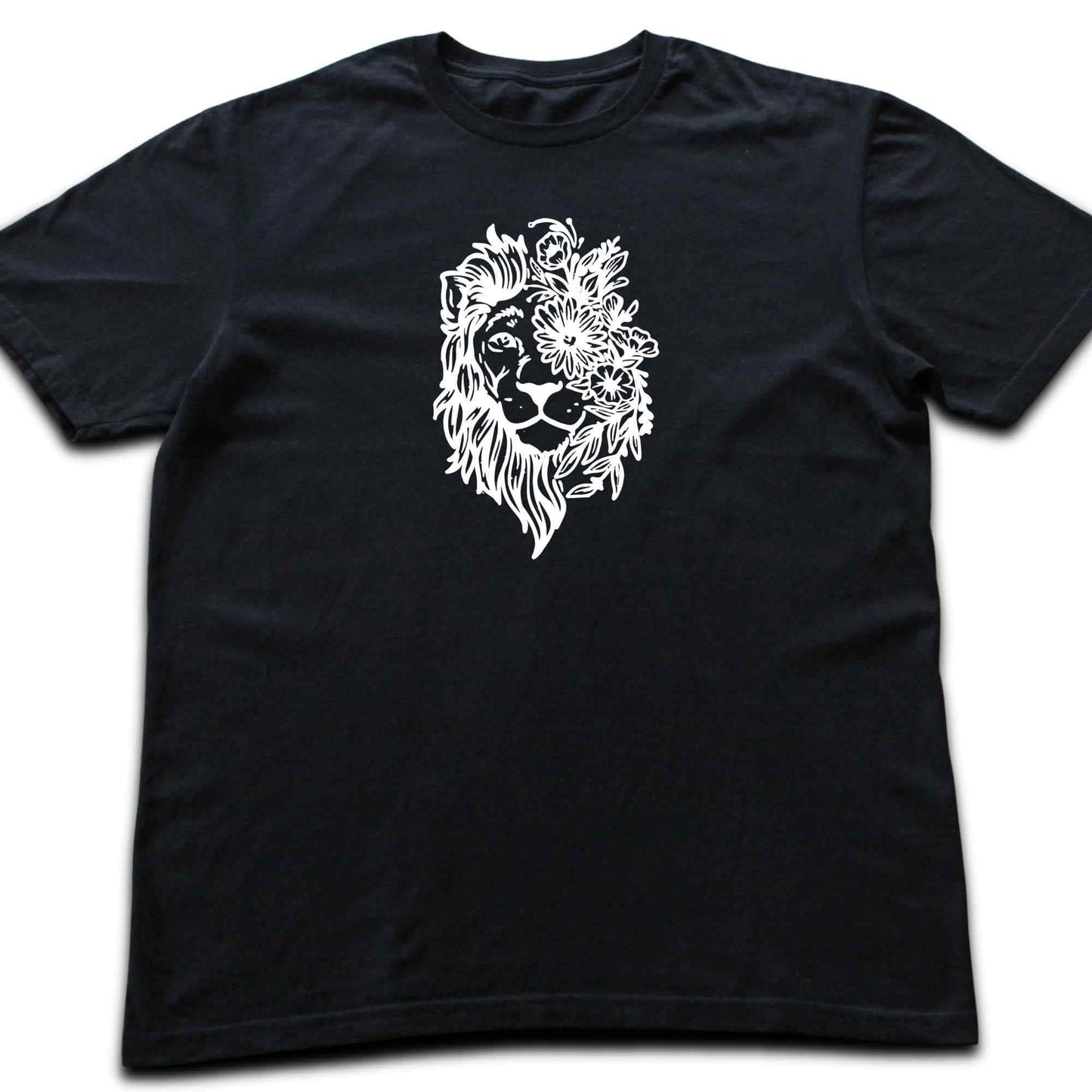 Floral Lion T-shirt
