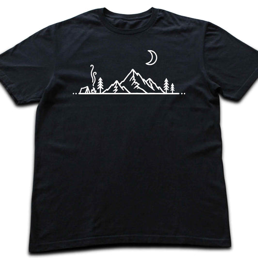 Minimalist Alps Camp T-shirt