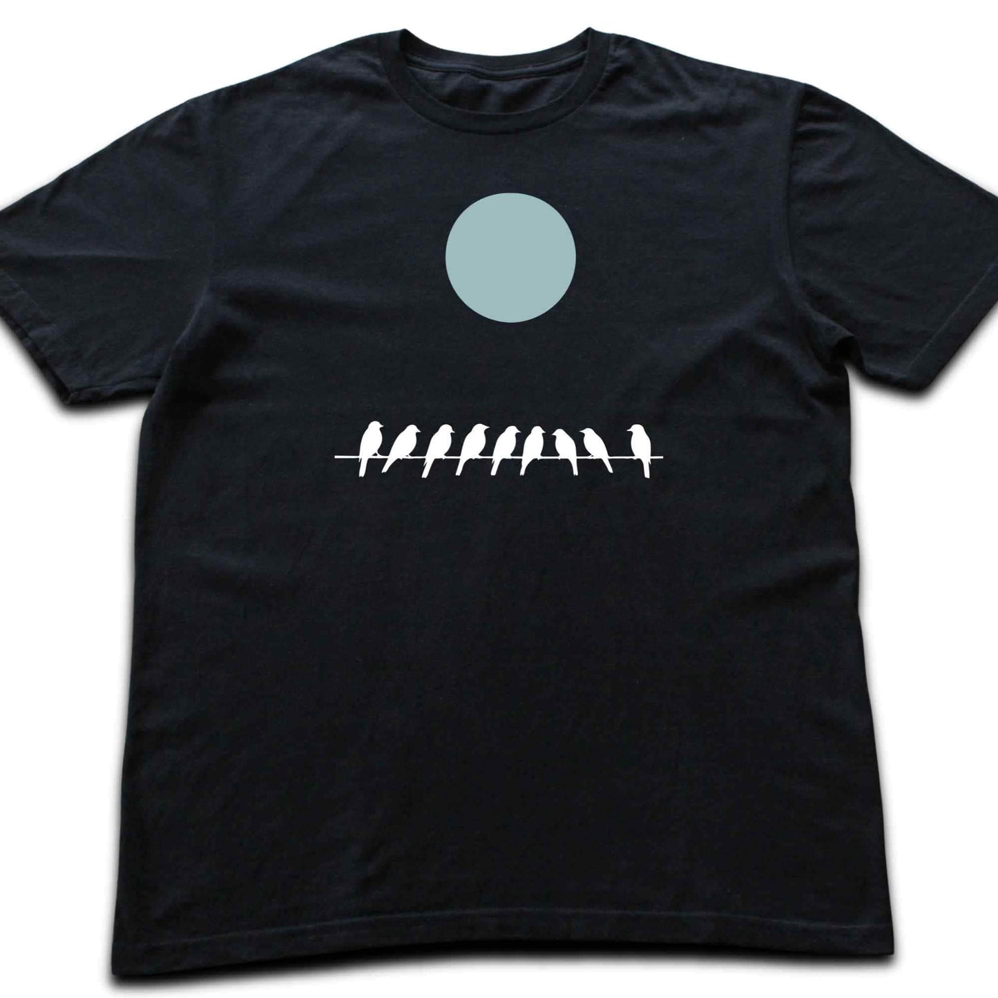 Birds On Power Line T-shirt