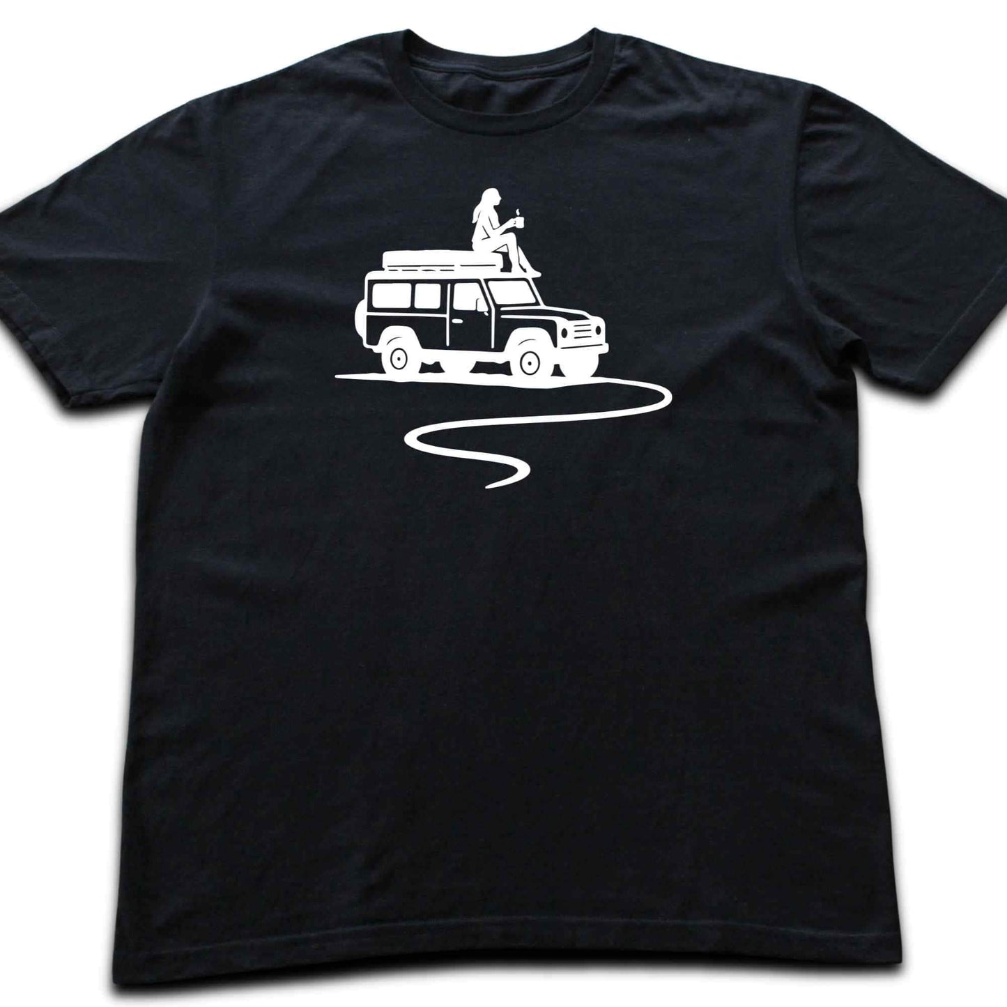 Jeep And Coffee T-shirt