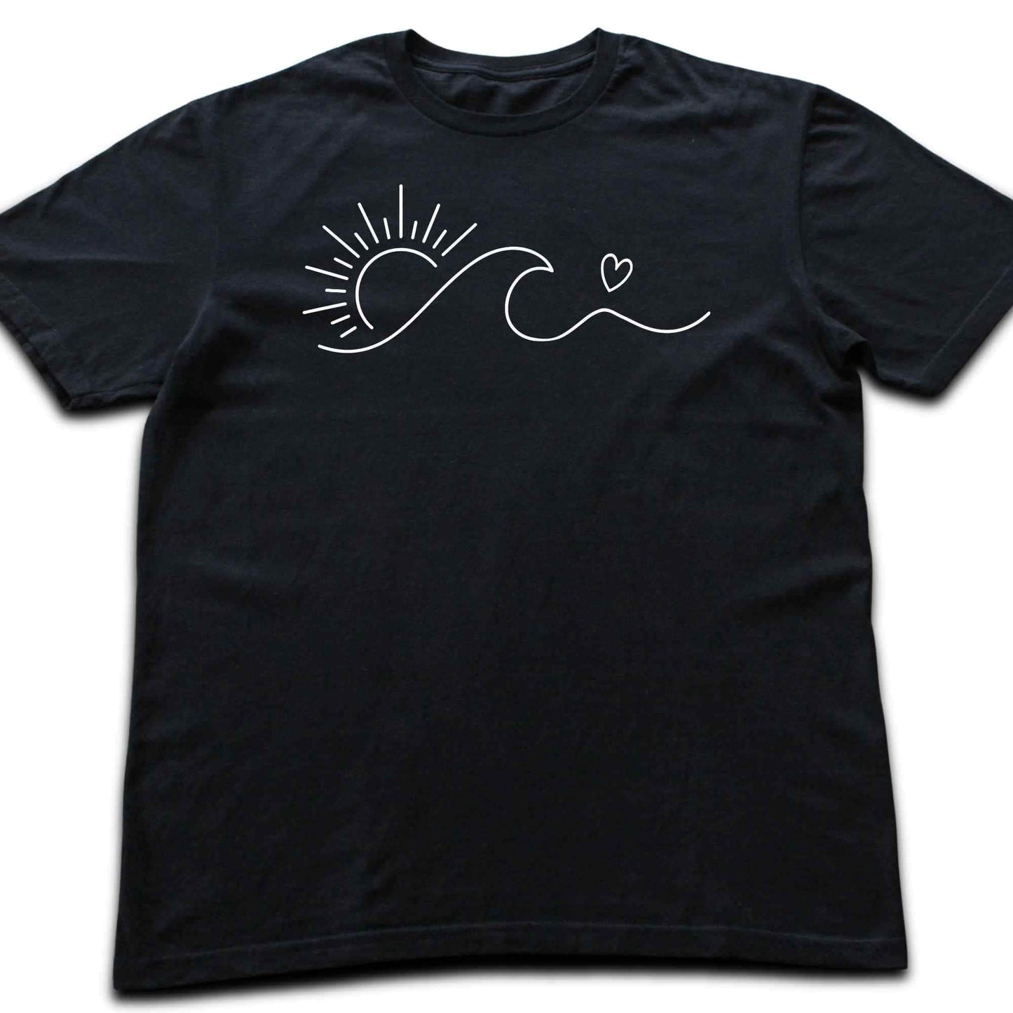 Sun Heart And Wave T-shirt