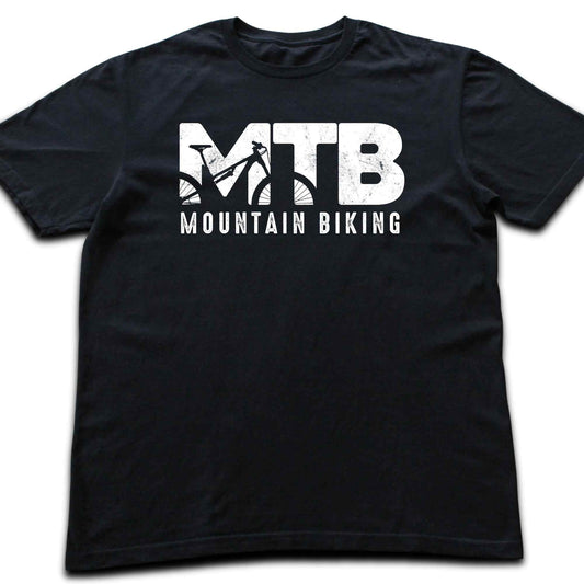 Mountain Bike Typo T-shirt