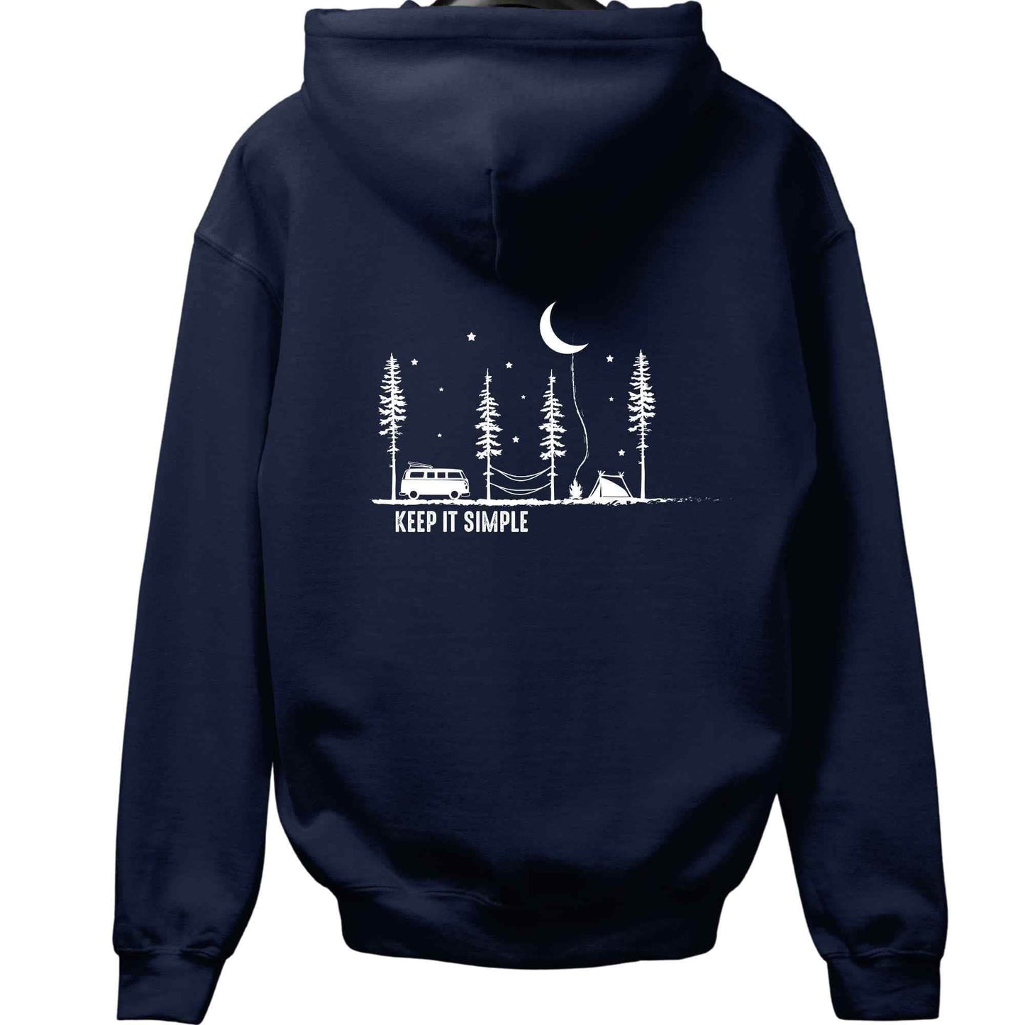 Keep It Simple Van Back-Print Hoodie