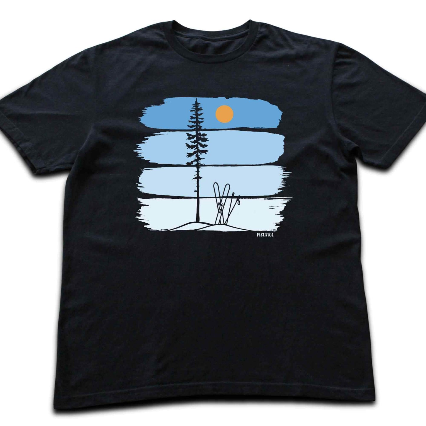 Gradient Ski Best Spot T-shirt