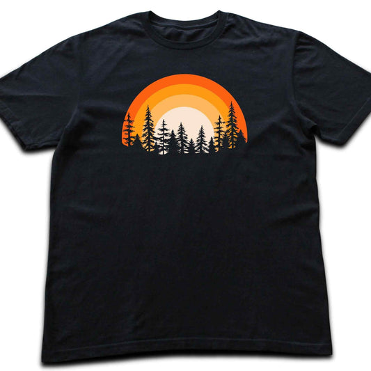 Colorfull Forest landscape T-shirt
