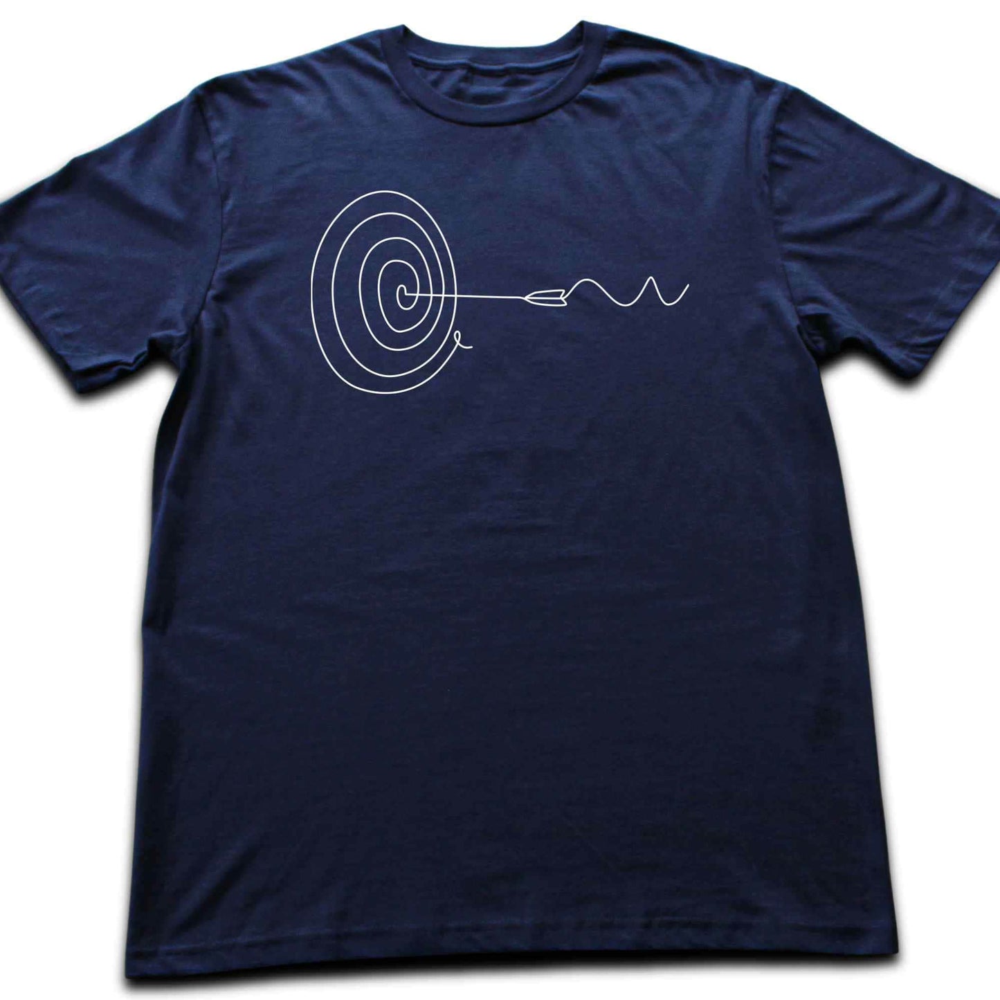 Target and Arrow Line Art T-shirt