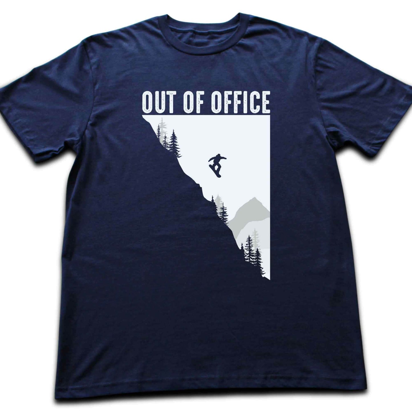Out Of Office Snow Jump T-shirt