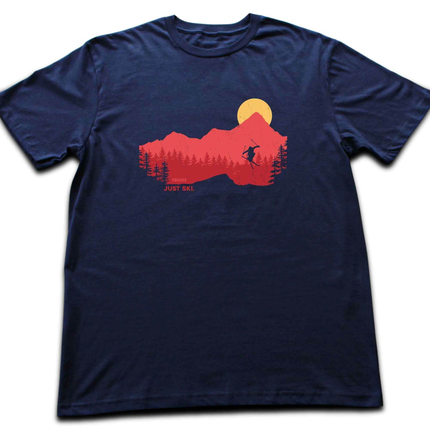 Just Ski Jump Landscape T-shirt