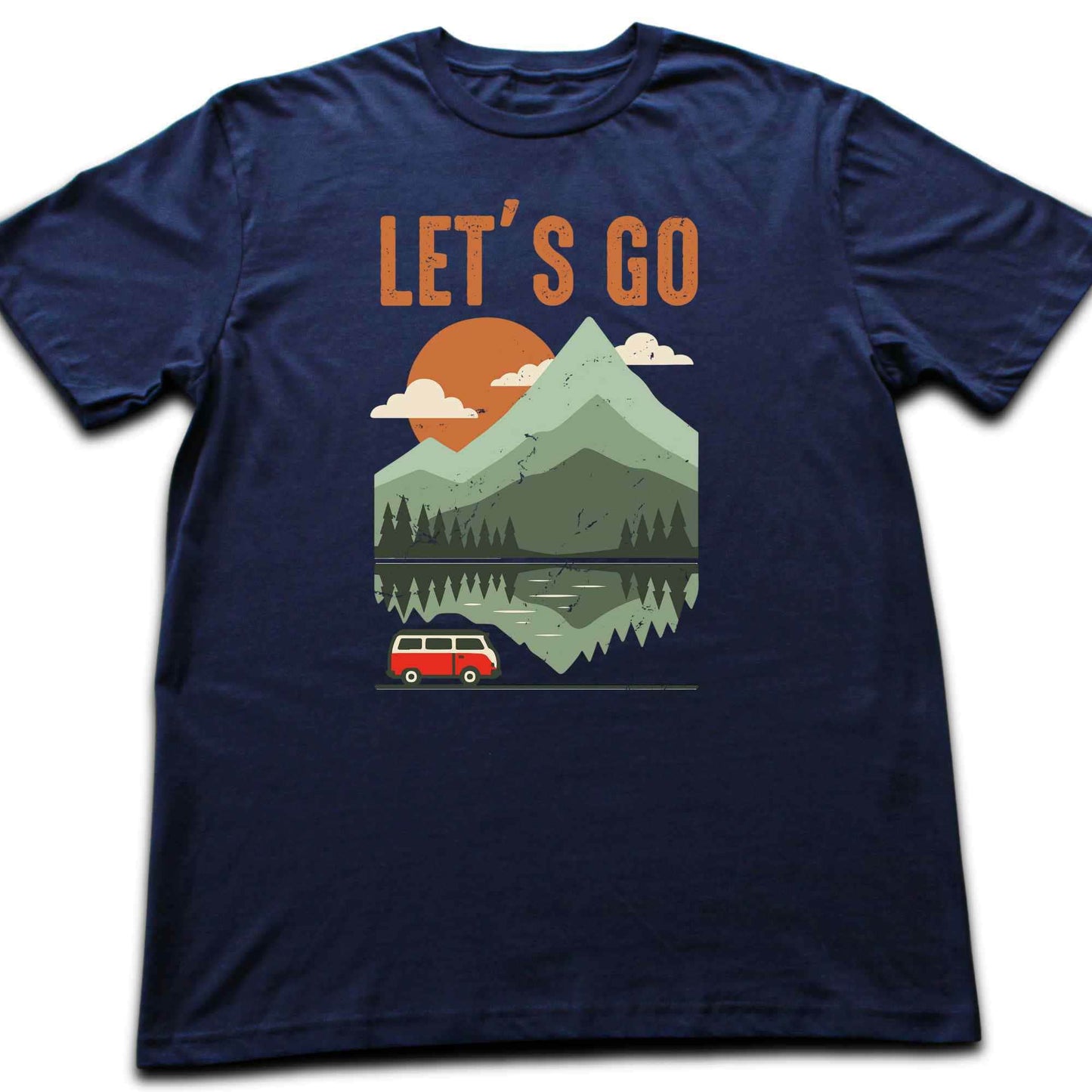 Let's Go Van Landscape T-shirt