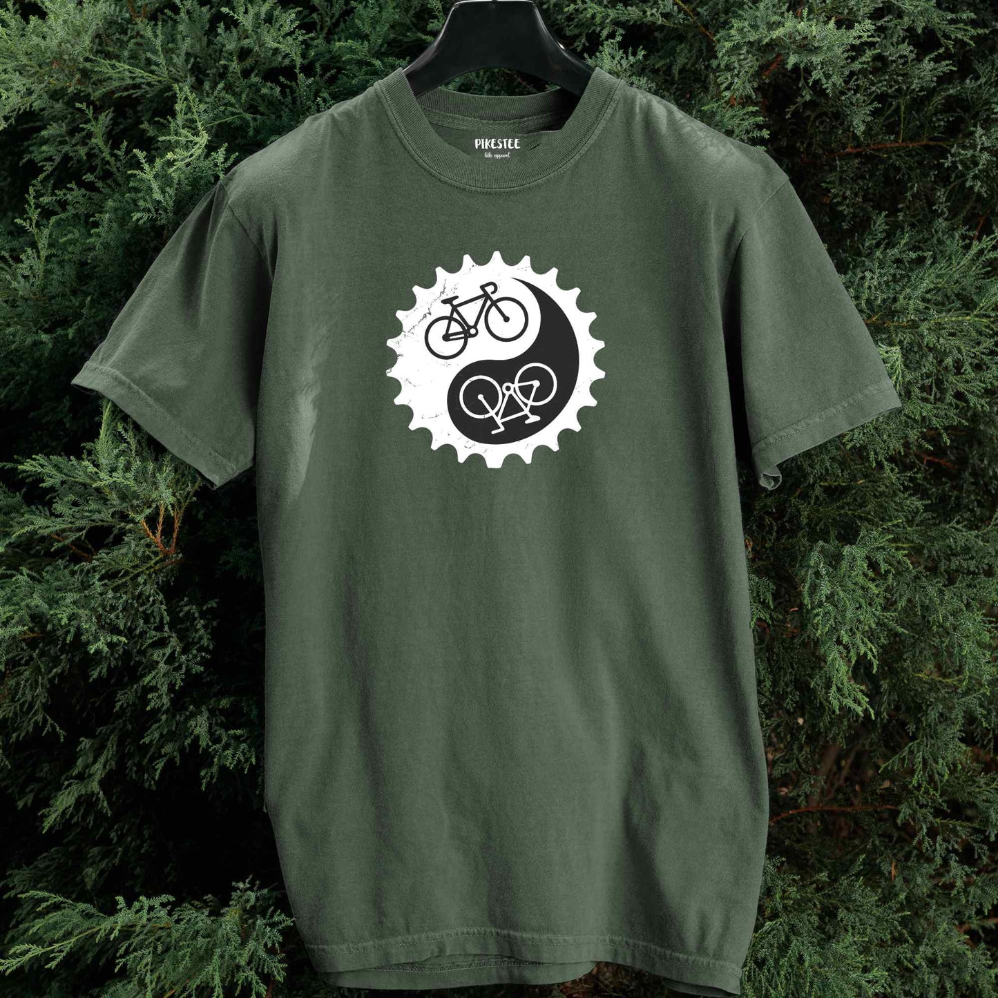 Yin And Yang Bike T-shirt