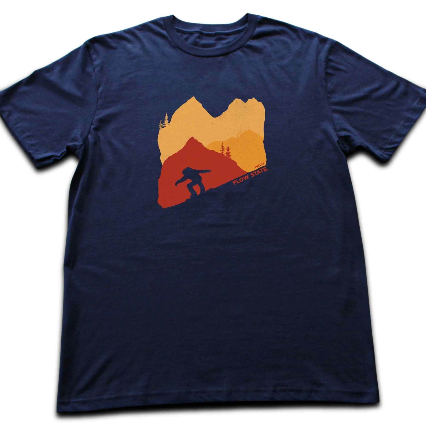Flow State Snowboard T-shirt