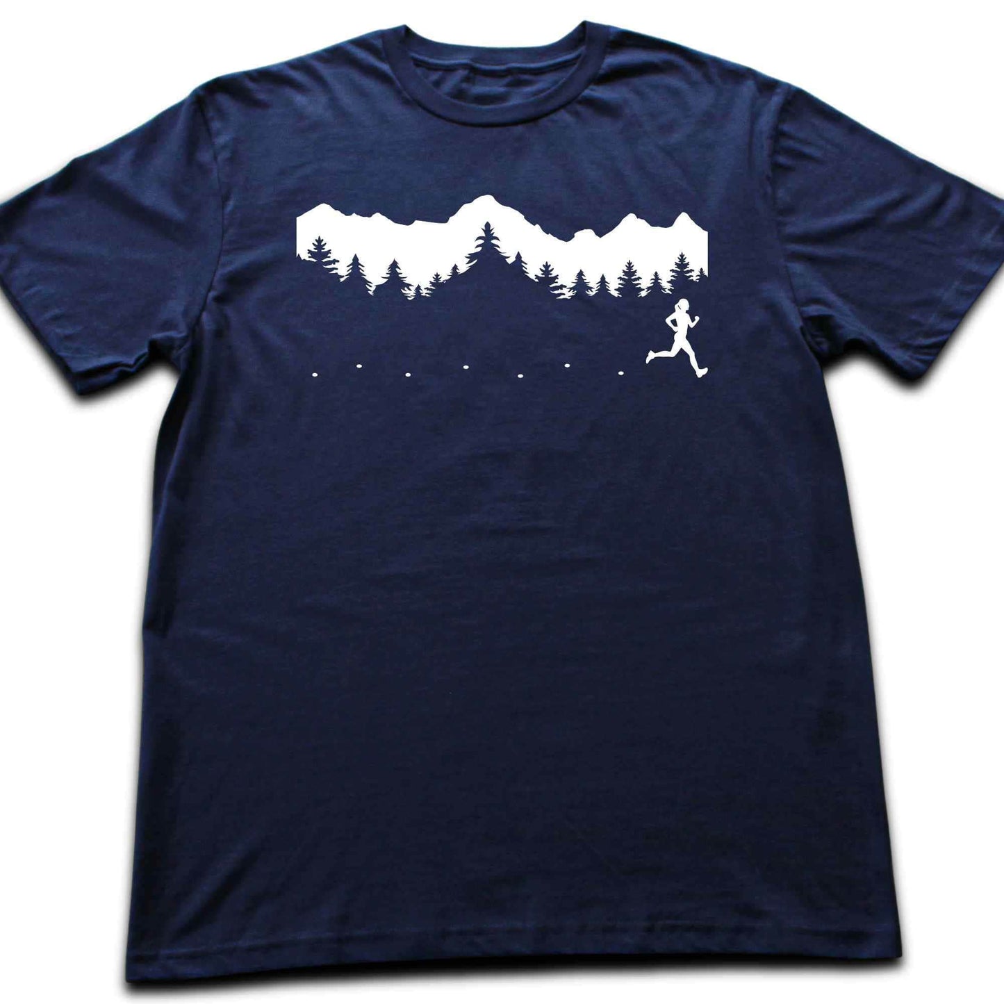 Running Woman In the Nature T-shirt