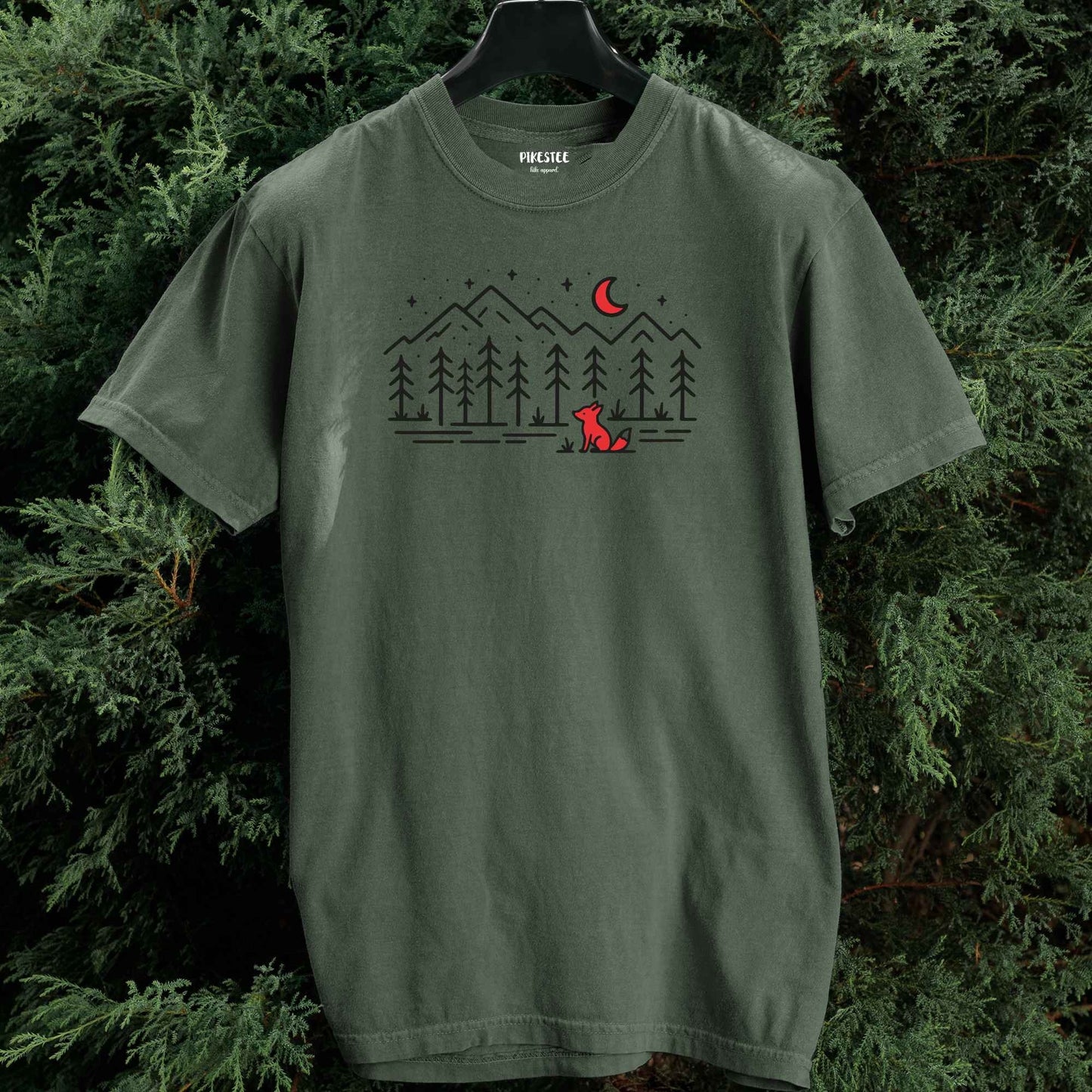 Red Fox Landscape T-shirt
